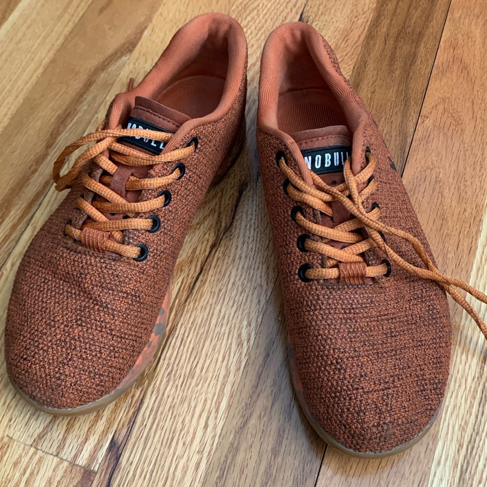 Sz 7.5 Dark Orange NoBull Shoes